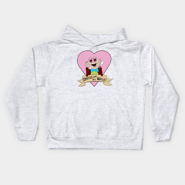 Love Toad Kids Hoodie by Grafenroda